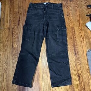 Hollister Men's Dark Cargo Pants